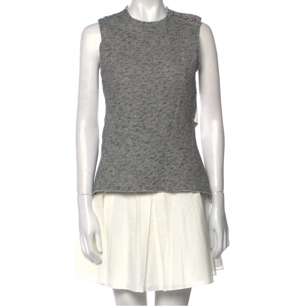 Derek Lam 10 Crosby: artsy crew neck mini dress
